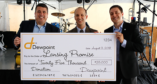 $25,000 Donation To The Lansing Promise Foundation