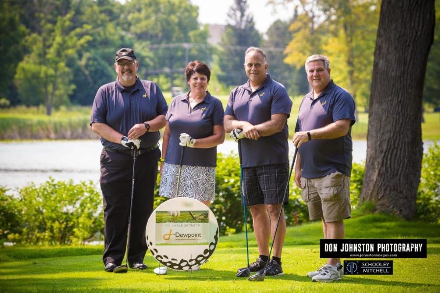 Dewpointer’s Participate in Charity Golf Outings