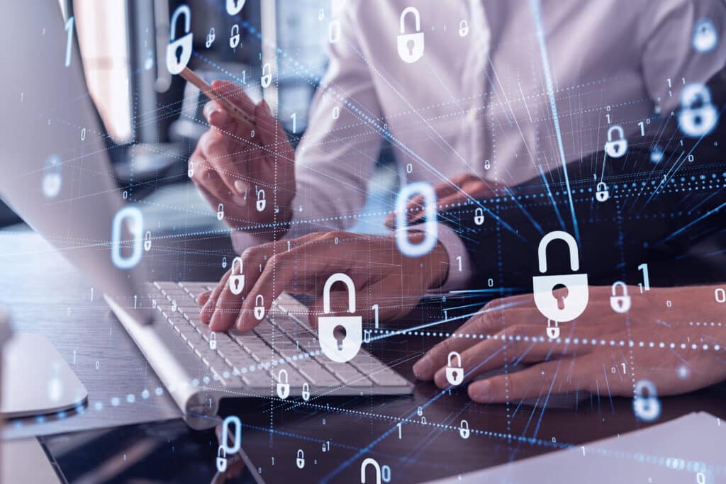 Security analyst using managed XDR platform to detect and respond to cyber threats