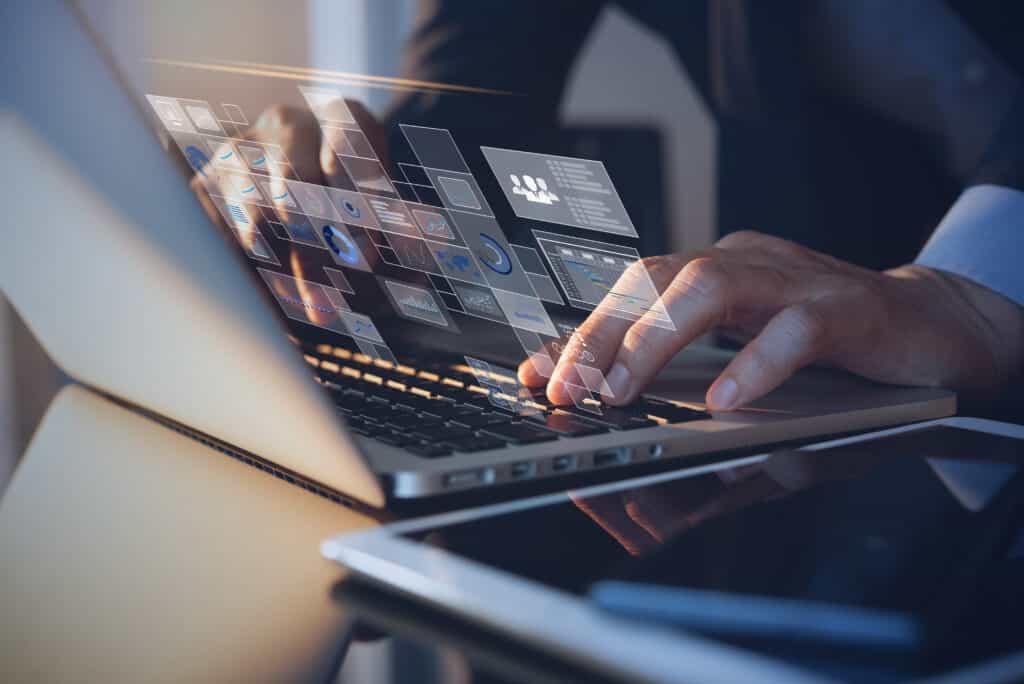 Security posture management dashboard showing cybersecurity risk visibility