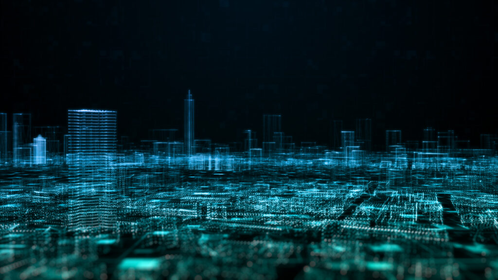 Hybrid workforce IT support connecting remote employees through Microsoft 365 and secure cloud services